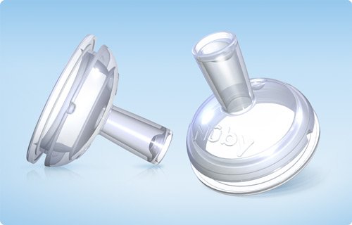 2 Nuby Sport Sipper Replacement Spouts - These ARE NOT STRAWS. Please look at the picture and read the description BEFORE YOU ORDER.