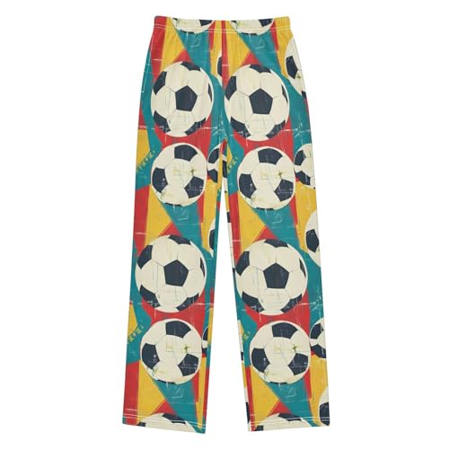 Pajama Pants Soccer Vintage Football Long Sleep Pants Lounge Bottoms