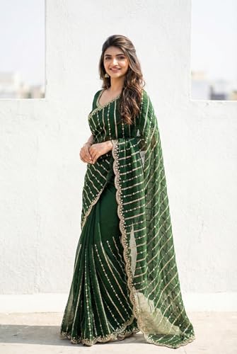 Image of Amazon Brand - Tavasya Womens Saree