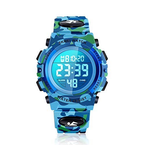 Boy Toys Age 4-10, ATIMO Waterproof Outdoor Sport Digital Wrist Watches Best Popular Christmas Xmas Toys for 5-12 Year Old Boys Girls Teen