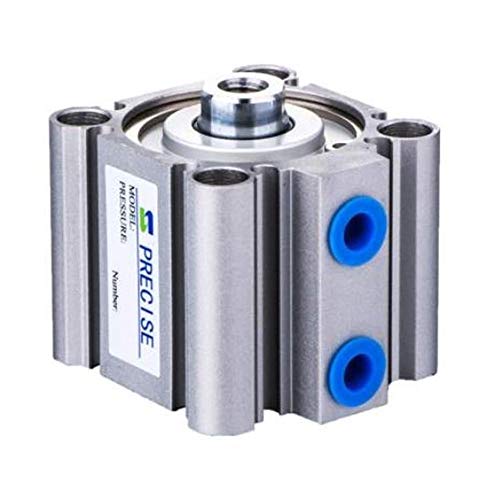 LNHHG Präzise 1/8" NPT Kompakt-Druckluftzylinder 32 mm Bohrung 35 mm Hub