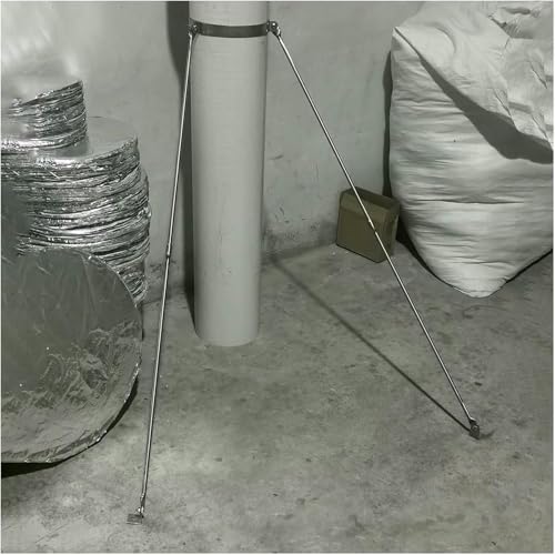 Kit de support de conduit de poêle de toit pour tuyau de ventilation et cheminée