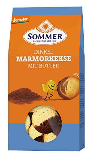 SOMMER CABLE Dinkel Marmorkekse mit Butter 150 g Cover