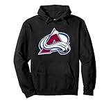 Colorado Avalanche Icon Black Officially Licensed Pullover Hoodie