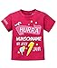 Produktbild Jayess Baby Shirt Mädchen zum 1 Geburtstag - Hurra Wunschname ist jetzt 1 Jahr - personalisierbar mit Kindername - in Sorbet Gr. 80/86