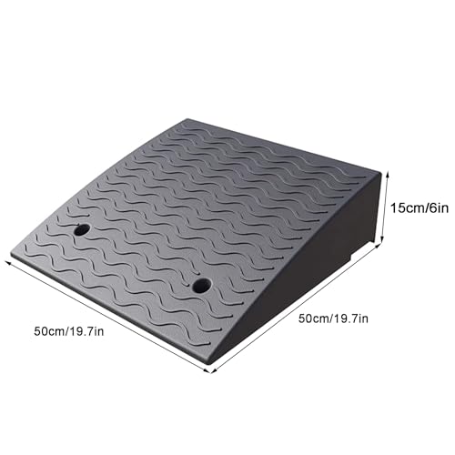 Rampa umbral para puertas 19.7x19.7x6 pulg 22000 lbs miniatura 2