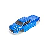 ARRMA 1/10 Painted and Trimmed Body with Decals, Blue: Big Rock Crew CAB 4X4, ARA402283, Large