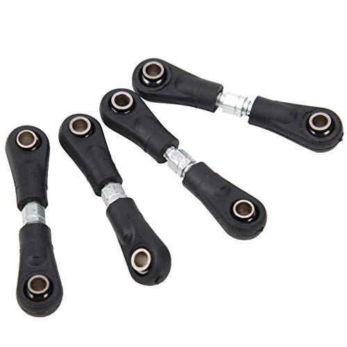 Conjunto de Corbatas de Dirección Schwarz para 1/10 Accesorios de Forma Permanente para Reemplazar los Platos RC para los Entusiastas de RC (42-50)