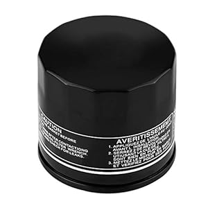 Filtre à huile,Fydun filtre à huile moto pour GSXR1000/600/750 GSX-R GSX1300R (noir)