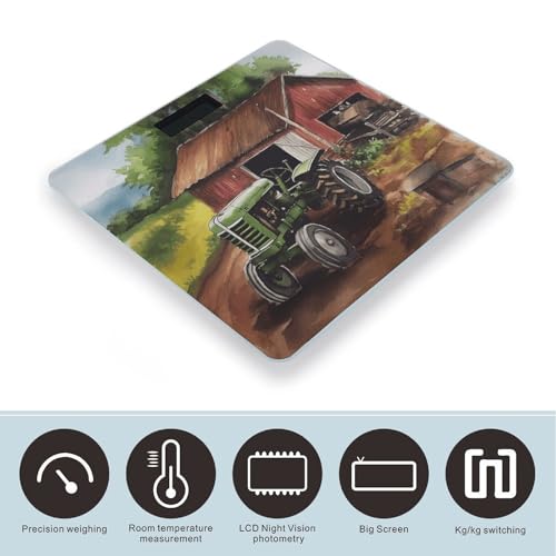 Báscula digital compacta de alta precisión para baño miniatura 3