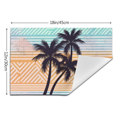 Set de table PVC résistant à la chaleur et lavable antidérapant x6 - 4