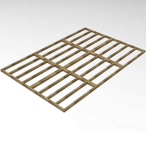 Image of Forest Garden 15 x 10 Wooden Shed Base for Forest Overlap Sheds| Pressure Treated Wood|15 Year Anti-Rot Guarantee