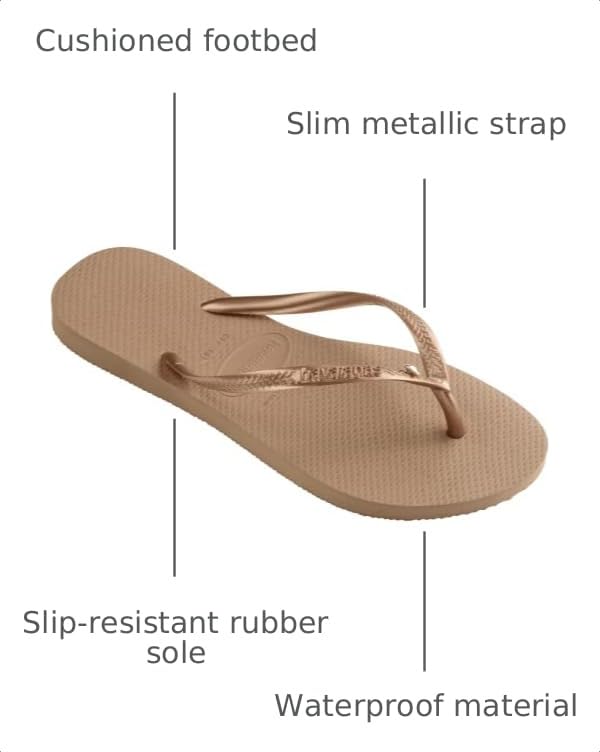 Image of Havaianas Women's Slim Crystal Flip Flops