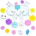 Gooidea Jumbo Mochi Squishy 8 Pcs Kawaii Animal Squishies Squishys Toys with Unicorn Storage Bag Party Favors Kids Toy Gift on Holiday Birthday Christmas