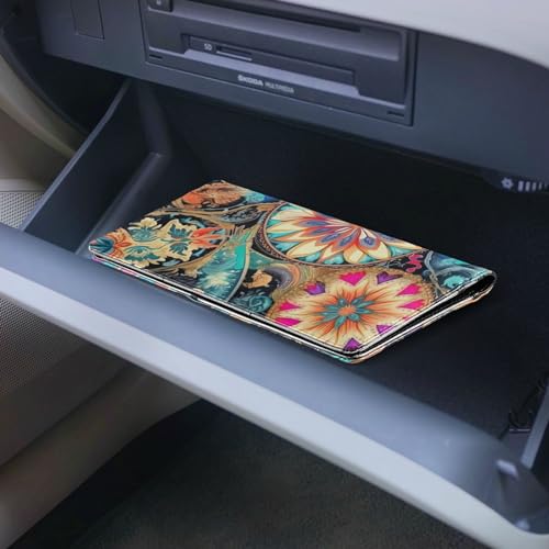 Organizador para coche de cuero PVC miniatura 6