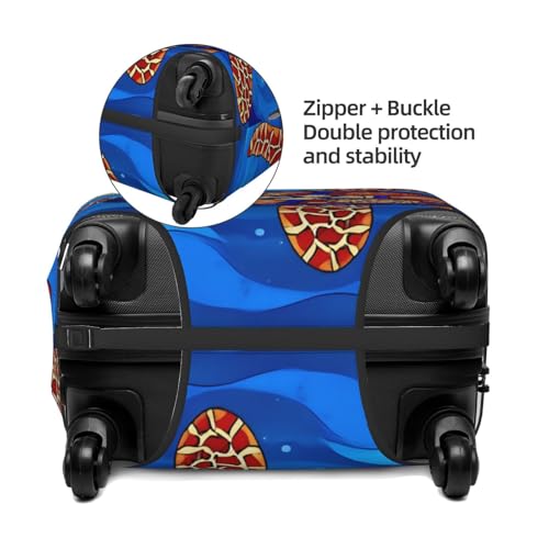 Turtle Luggage Cover Elastic Washable Protector Anti-Scratch Travel Suitcase Covers With Concealed Zipper For 18-32 Inch Luggage Small4