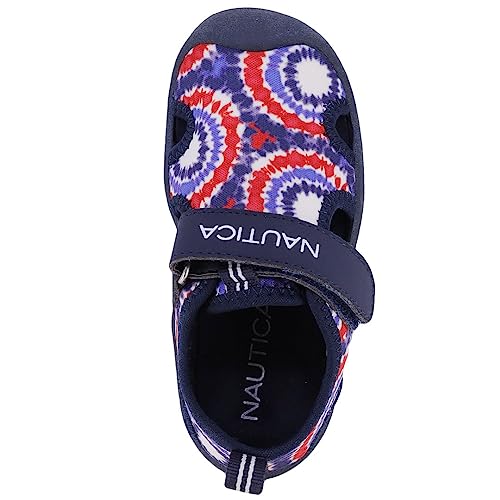 Image of Nautica Kids Water Shoes for Boys Girls Toddler Quick Dry Swim Shoes Aqua Socks Beach Pool Closed Toe Barefoot Summer Watershoes for Toddlers Size 5-12