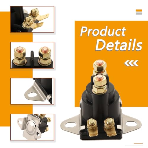 image for HNeekyr 12V Trim Solenoid Starter, Compatible with Mariner Outboard Mo