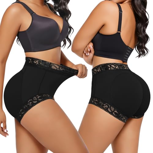 El Mejor Listado de Calzones de Mujer de Moda los mejores 5. 49 BSMKD Calzon Levanta Gluteos Mujer, Mujer Panty Short Faja Mujer, Ropa Interior Control de Abdomen, Transpirable, Abdominales, Levantamiento de Glúteos, Modelado de la Cintura