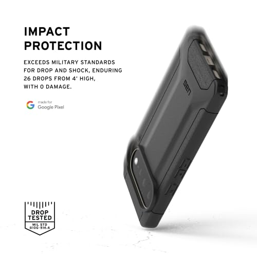 Image of Urban Amor Gear UAG Designed for Google Pixel 11 / Pixel 11 Pro (2026), Scout - Rugged Military Grade Dropproof Protective Cover - Black