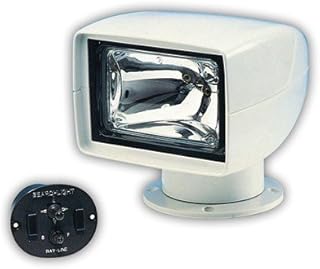 Jabsco 60080-0012 Marine 146SL Remote Control Marine Halogen Searchlight, 175000CP, Joystick Control, 12 Volt, 10 Amp