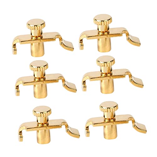 Kisangel 6Pcs Erhu String Tuners Replacement Tools for Durable Erhu Maintenance Supplies present for Musicians