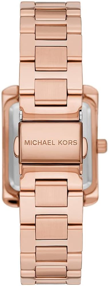 Michael Kors orologio da donna Emery in acciaio inossidabile mano, 33 millimetri dimensione della cassa con bracciale in acciaio inox Michael Kors orologio da donna Emery in acciaio inossidabile mano, 33 millimetri dimensione della cassa con bracciale in acciaio inox