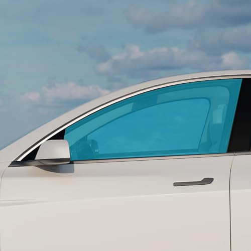 Image of TWRAPS Front Doors Window Tint for Tesla Model Y Juniper 2026, Medium 35% VLT Nano Ceramic IR Film Blocks 99% Harmful UV Light, Rejects 50% Heat, Precut Kit Accessory