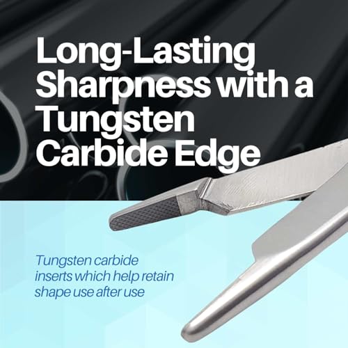 Image of Olsen Hegar Mathieu Needle Holder | Mitten Scissor Clamps | Needle Driver with Scissors Cutting Edges | 6.5 inches with Tungsten Carbide
