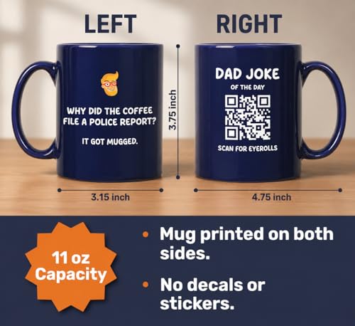 Daily Dad Joke QR Mug