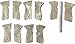 BMPL Handgun Grips Compatible Replacement for Beretta 92 92F 92FS FS 92SB 96 M992 M9 Full Size Resin Polyester Smooth Handmade Handcraft