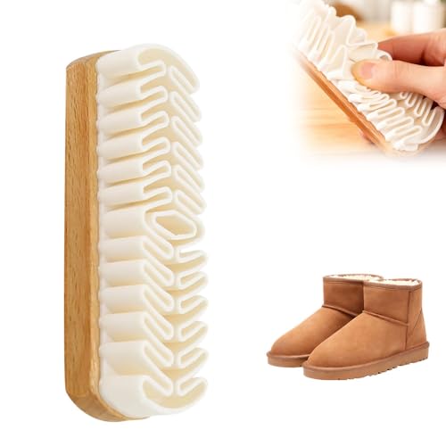 YAWOTA Suede Brush, 2026 New Cleaner for Shoe Care Accessorie, Gentle Shoe Cleaner Scrub Tool for Nubuck, Velvet, Suede Boots, Sneakers, Bags (1pca)