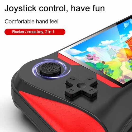 Image of Video Game for Kids 500 in 1 Retro Game Box with 3 in Display ,Handheld Game Box with TV Output Can Play On TV, Games Like Contra, Tank Etc (Multicolour) (X7M with Remote)