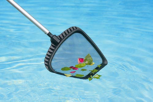 Poolmaster 21160 Swimming Pool Molded Leaf Skimmer, Premier Collection,Neutral,Medium Black