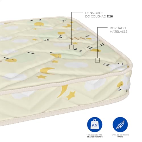 RP online Colchão para Berço Padrão Americano 130x70 Soninho