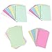 Carta A5 A6 6 Fori,Qiundar 200 Fogli Carta di Ricarica a6 a5 Fogli di Ricambio Refill Paper,per 6 Anelli Raccoglitori Quaderni(5 Colori)