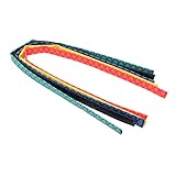 OFFSCH 5個点 防滑 熱収縮管 ハンドルカバー 魚竿 テニスラケット対応 簡