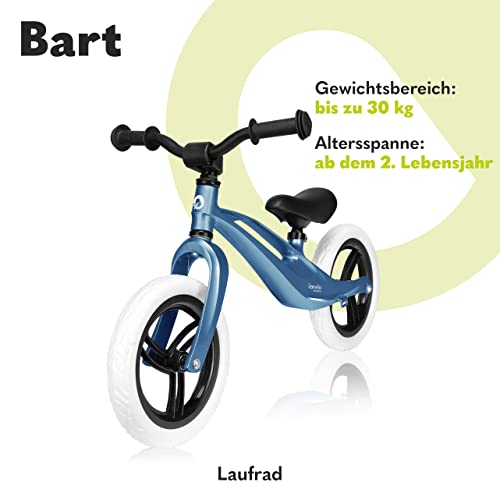 Lionelo Bart Laufrad ab 2 Jahre bis zu 30 kg, Magnesiumrahmen, 12 Zoll Räder, Lenkrad und Sattel höhenverstellbar, Lenkradschloss, Fußstütze, Tragegriff, Ultraleicht – Bild 3