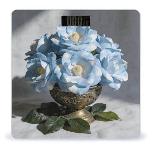 Báscula digital LZQPOEAS para baño, hasta 180 kg miniatura 1