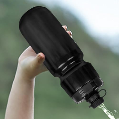 Botella de agua para ciclismo de 720ml con gran diámetro de silicona 4