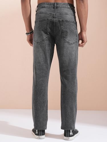 Image of Highlander Men's Straight Fit Jeans | Stretchable | Everyday Comfort & Style| Jeans for Man