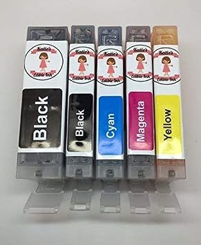 Cartridge XL Capacity Set Compatible With Canon IP7250 MG5450 MG5550 MG5650 MG6350 iX6850 MX925 550/551