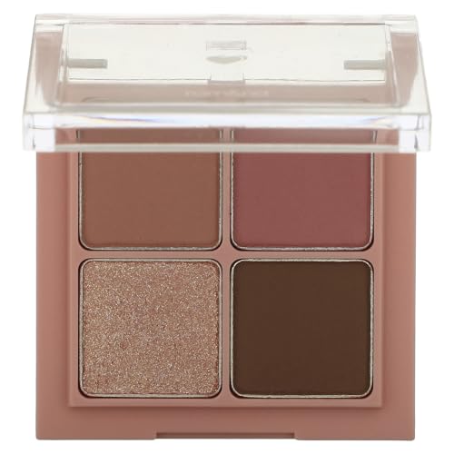 rom&nd Better Than Palette 102g (04 Dusty Fog Garden) | Eye Makeup Palette, Matte & Shimmer Eye Shadow, Sparkling Glittery, various 10 shades, Long Lasting, High Pigmented, Blendable, Warm Tones