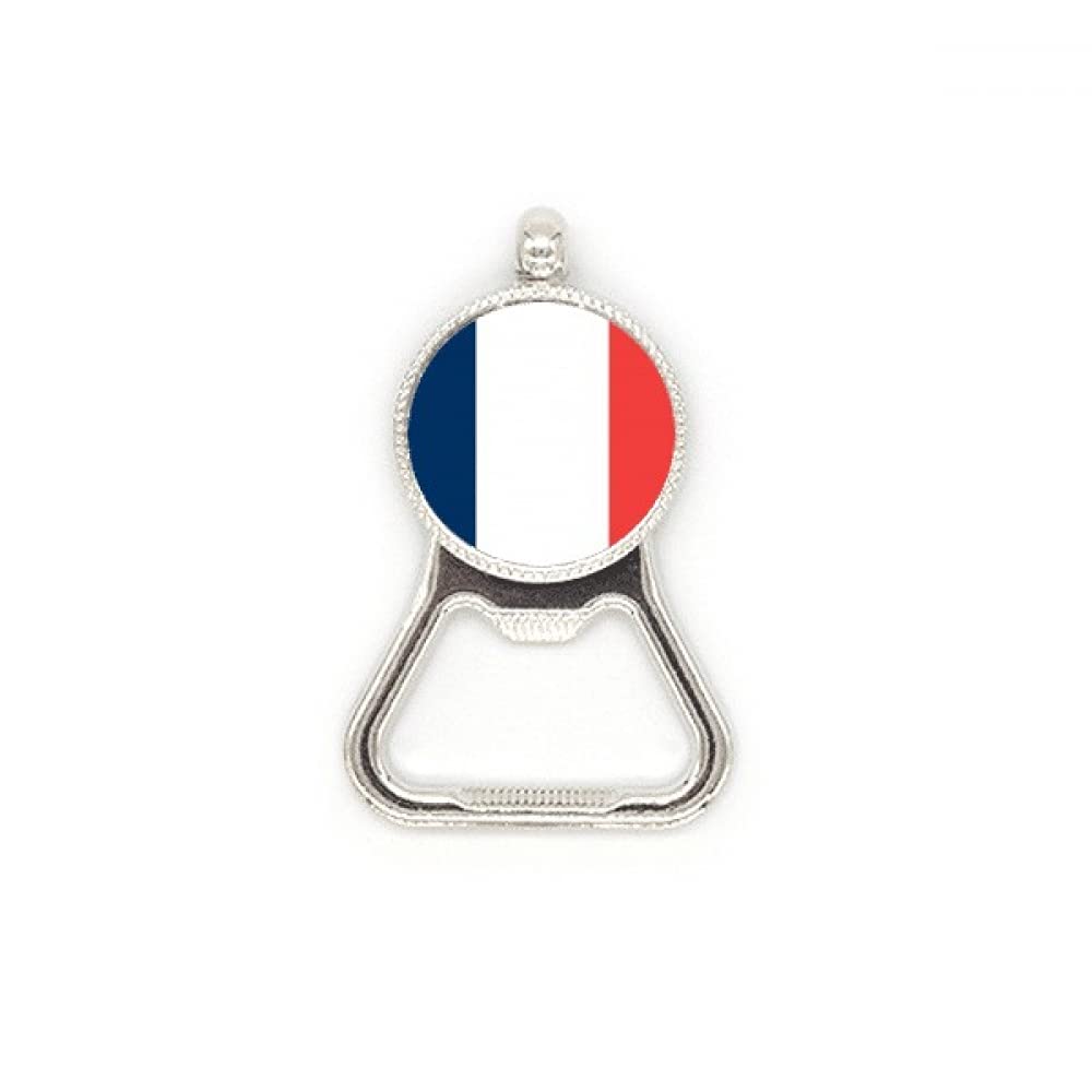 Décapsuleur de bouteille de bière en acier inoxydable avec drapeau France pour vos apéros