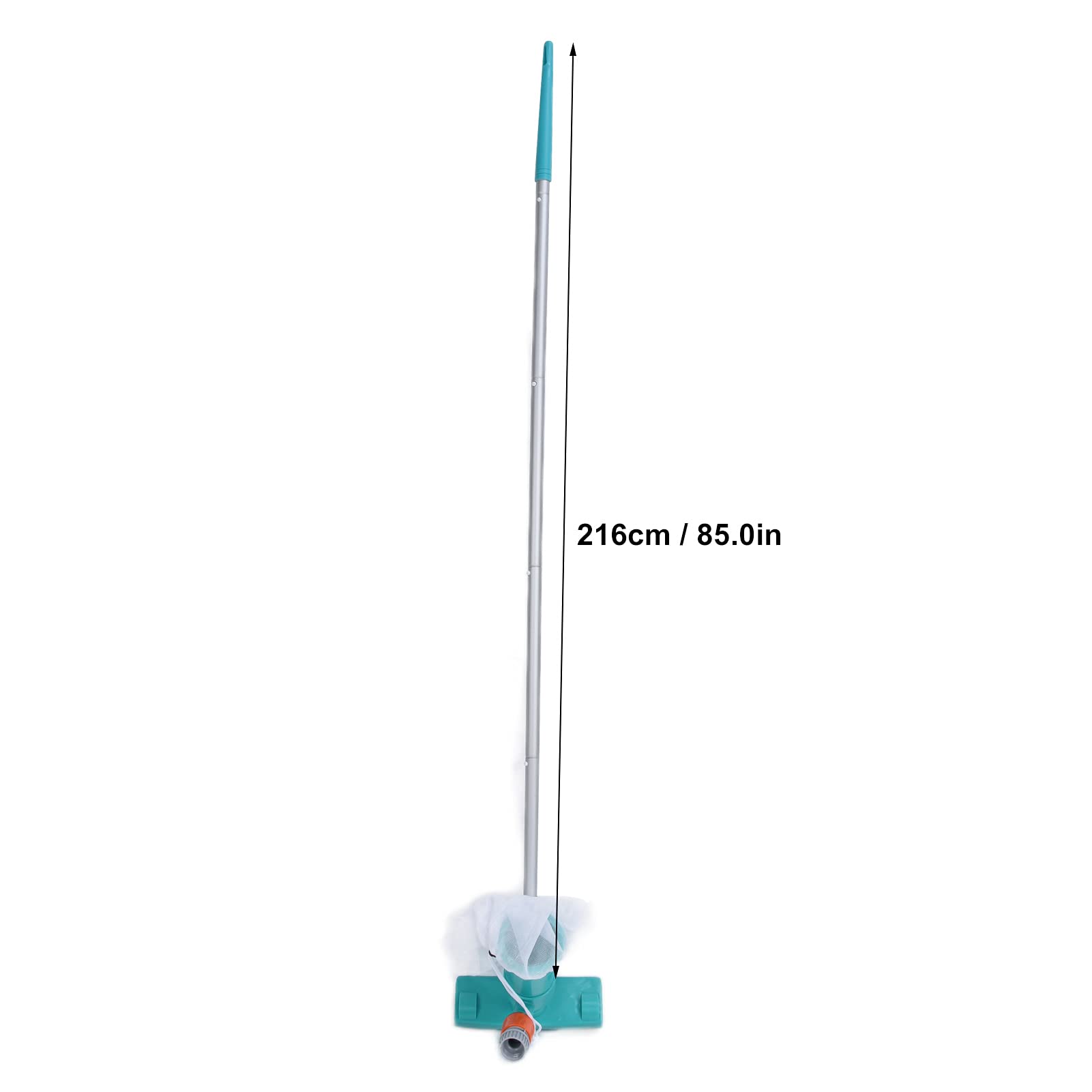 Portable Swimming Pool Vacuum Cleaner, Durable ABS Construction for Effortless Pool and Pond