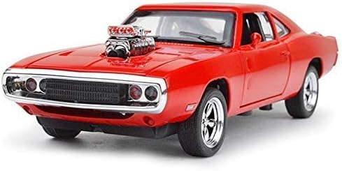 Alloy Car Model Diecasts Metal Toy with Sound/Light/Pull-Back Off-Road Vehicles Car Model Collection Kids Toys Gift Multicolor Pack of 1 (1:32 Dodge Charger RED)