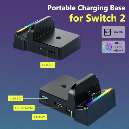 Docking Switch OLED compact pour éviter la surchauffe de la console - 2