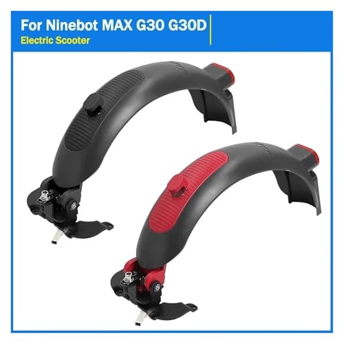 Guardabarros trasero para Ninebot MAX G30 scooter repuesto negro 2