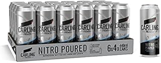 Carling Premier Nitro Poured Lager 24 x 440 ml (cans)