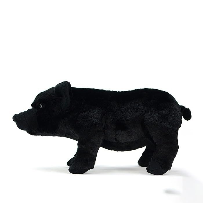 Realistyczny Pluszak Black Pig